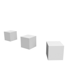 3D Würfel Quadrat Räumlich