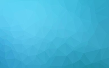 Light BLUE vector abstract mosaic pattern.