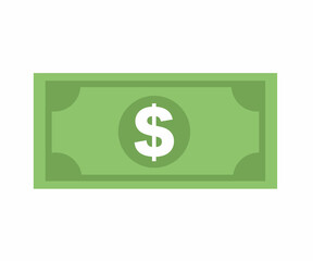 Illustration of a simple dollar bill
