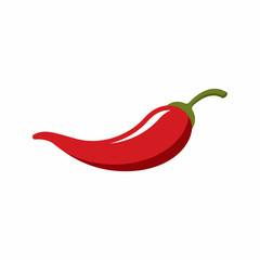 spicy chili logo design vector