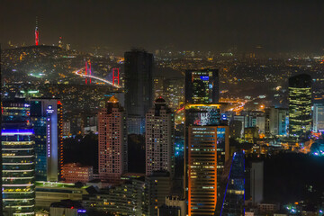 Fototapeta na wymiar istanbul at night