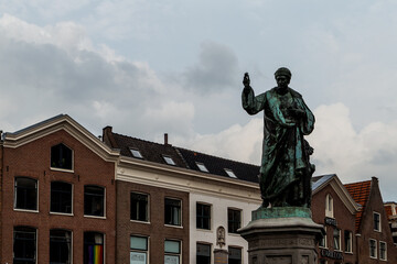 Obraz premium Haarlem town in Netherlands