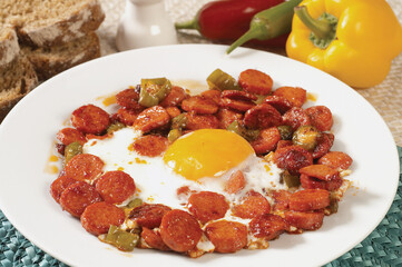 sausage egg