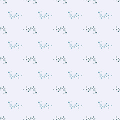 Seamless pattern bubbles on light gray background. Abstract texture of soap for any purpose.