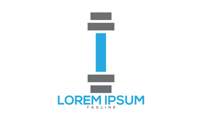 Unique fitness logo Modern and minimalist vector and abstract logo