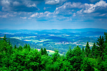 Hiking Hadriwa Highpath in the Bavarian Forests