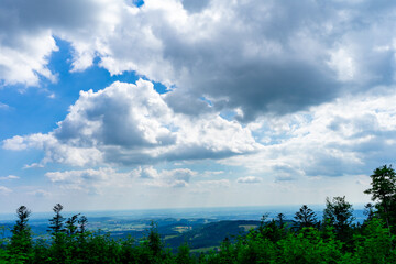 Hiking Hadriwa Highpath in the Bavarian Forests