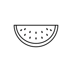 illustration of a watermelon