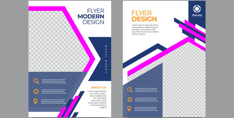 flyer disgn with free vector 