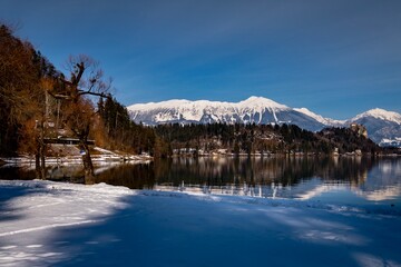 Lake Bled in Slovenia 