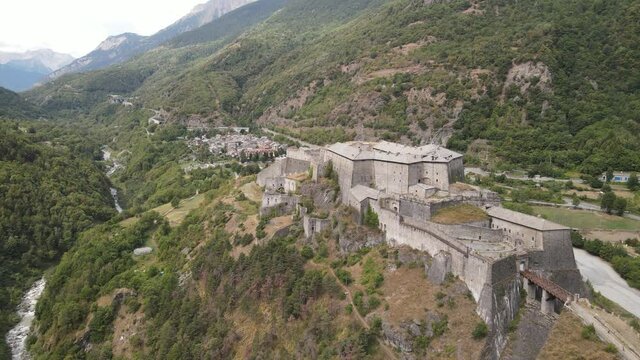 Forte di Exilles in Piedmont, Italy