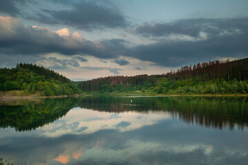 lake in the mountains