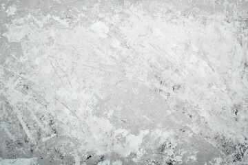 Gray stone background. Top view. Free copy space.