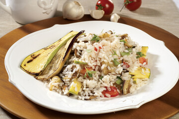 vegetable rice pilaf