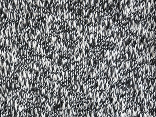 Surface of black and white jersey