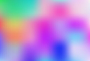 Fototapeta premium Light Multicolor, Rainbow vector abstract template.
