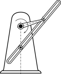 Examples of different mechanisms used in different machines, instruments, and devices