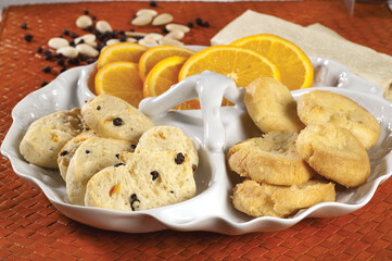 orange cookies