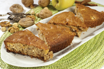Walnut cake