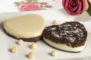 heart cake
