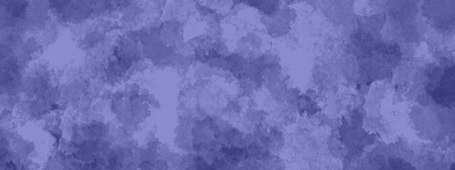 Abstract purple blue watercolor background