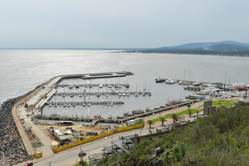 Fishing and recreational port of Piriapolis.
