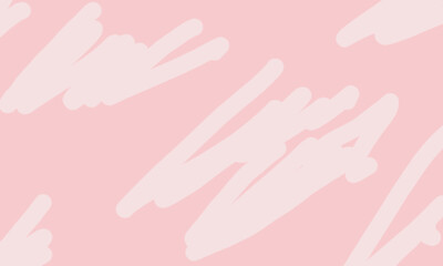 peach background with brush abstract set