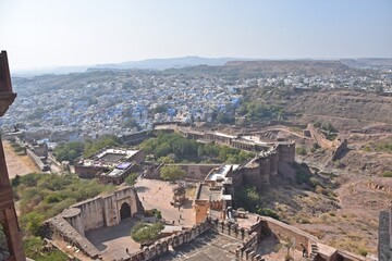 Fototapeta premium mehrangarh fort jodhpur , rajasthan , india 