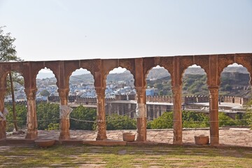 Obraz premium mehrangarh fort jodhpur rajasthan india 