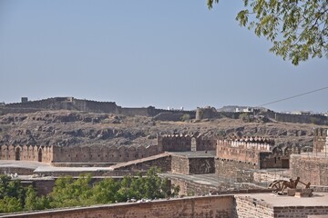 Obraz premium mehrangarh fort jodhpur rajasthan india 