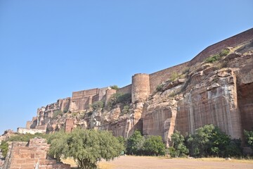 mehrangarh fort jodhpur rajasthan india 