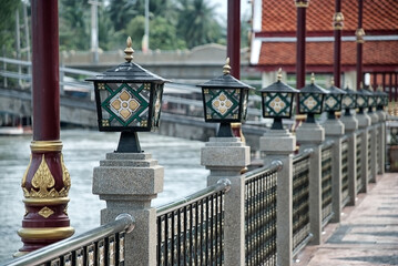 oil lamp temple park asia