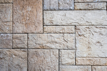 Texture of a stone wall. Stone wall as a background or texture. Part of a stone wall, for background or texture.