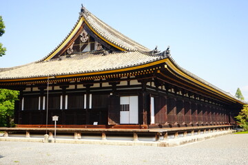 Traditional Temple, Sanjusangendo or Rengeo-in in Kyoto, Japan - 日本 京都 蓮華王院 三十三間堂	