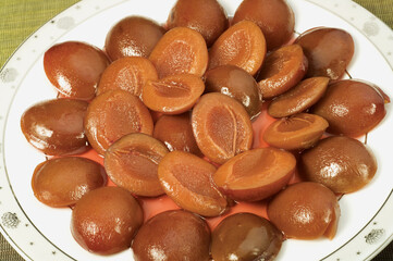 plum compote
