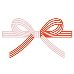 水引きの飾り紐のアイコン