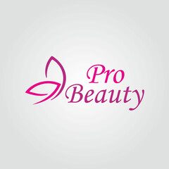 BEAUTY  FASHION icon logos design