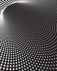 Futuristic abstract Spiral Design Element. Abstract image