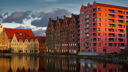 The city of Gdańsk