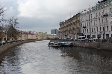 Fototapeta premium Beautiful St. Petersburg. photographed in spring.