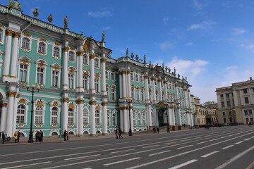 Fototapeta na wymiar Beautiful St. Petersburg. photographed in spring.