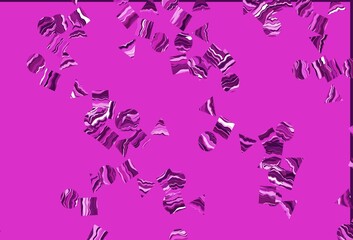 Light Pink vector texture in poly style with circles, cubes.