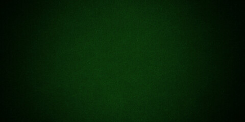Elegant dark emerald green background with black shadow border and old vintage grunge texture design
