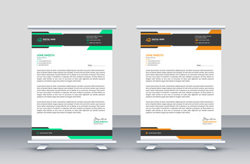 Letterhead Design, creative modern letterhead design for your company, template letterhead