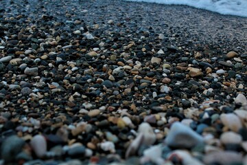 pebbles on the beach