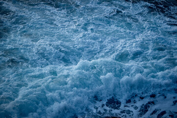 Obraz na płótnie Canvas sea ​​foam, surf