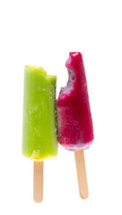 ice cream fruit isolated