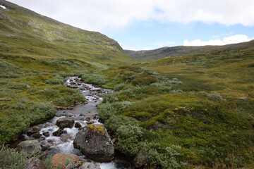 Norwegen - Landschaft nahe Aurlandsvangen / Norway - Landscape near Aurlandsvangen /.