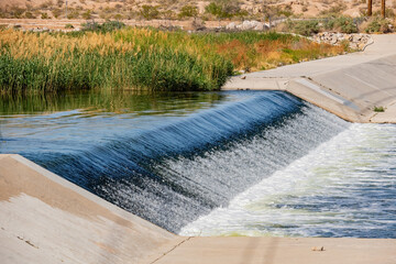 Sunny view of the landscape in Las Vegas Wash © Kit Leong