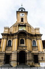 The Roman Catholic Church of St. Peter and Paul in Brasov, in Baroque style. Brasov, Romania.